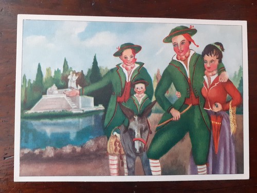 Cartolina gioppini bergamo - cartolina,