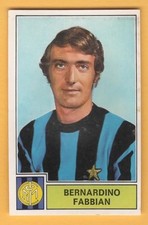 FIGURINA CALCIATORI PANINI 1971/72 - RECUPERO - FABBIAN - INTER