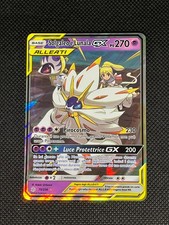 Pokémon Solgaleo E Lunala GX 75/236 NM Eclisse Cosmica NM