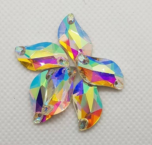 Pietre cucire vetro strass - vetro,