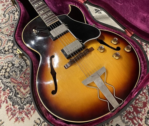 Gibson 175d sunburst - sunburst, 1963