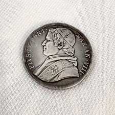 STATO PONTIFICIO SCUDO 1853