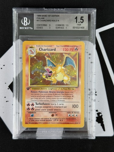 Pokemon bgs charizard 4 - pokemon, 1.5