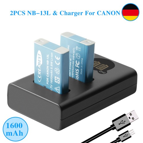 Batterie 13l per canon - nb-13l,