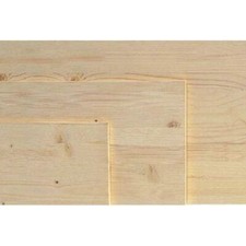 Tavola Lamellare in Abete Grezzo Squadrato 200x40 cm spessore 18 mm