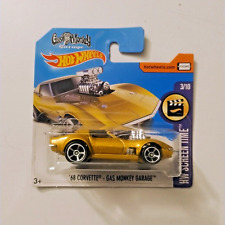 Hot Wheels GAS MONKEY GARAGE '68 CORVETTE 2017 sigillata eccellente
