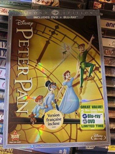 Peter pan blu ray dvd - peter, 2013