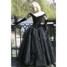 Abito da ballo gotico corsetto