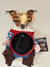 Dog/Cat Cowboy Costume Party