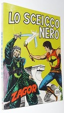 ZAGOR ( scritta rossa ) n 76 lo sceicco nero  lire 350