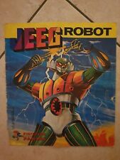 COPERTINA ANTERIORE Album figurine Panini Jeeg Robot d'acciaio 