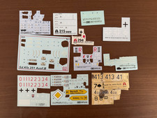 Decalcomanie per vari mezzi militari scala 1/72, 1/48, 1/35 (WWII-Anni 2000)