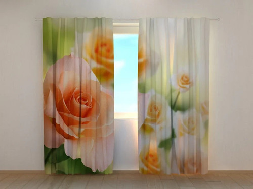 Tende rose della sposa - tende,