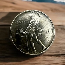 COPPIA Monete 50  Lire 1977 