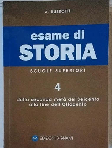 Esame storia bussotti - esame,