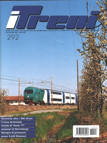 Rivista treni anno xxviii - rivista,