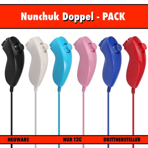 Due nunchuk per - per, telecomando