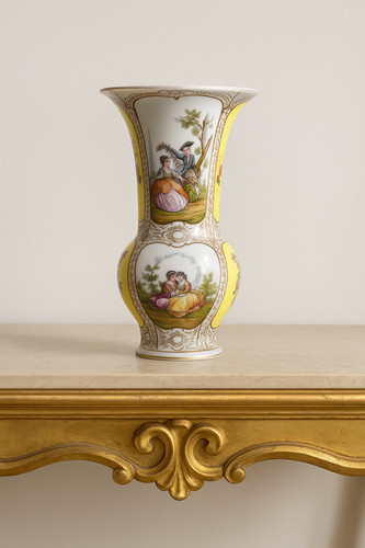 Antico vaso porcellana di - vaso,