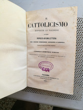 IL CATTOLICISMO Esposto ai Valdesi (RARO)