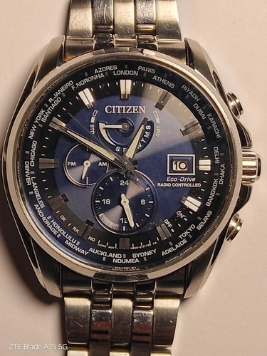 Citizen eco drive dual timer - citizen,