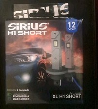 sirius h1 short 2 lampade per fendinebbia 12v XL H1 SHORT