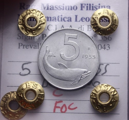 Italia repubblica 5 lire - repubblica,