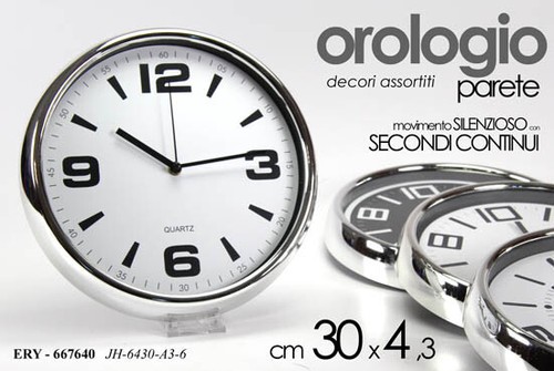 Orologio parete tondo - orologio,