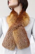 Pelliccia Sciarpa Volpe Rossa