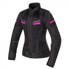 GIACCA MOTO DONNA AIRJET 5 CLOVER LADY AIR ESTIVO NERO FUCSIA