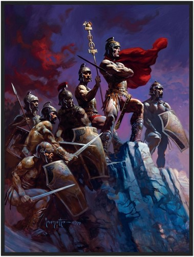 Sette romani frank frazetta - sette,