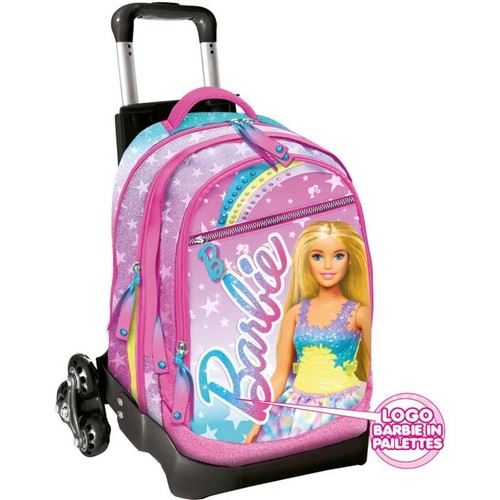 Barbie24 zaino trolley ruote - zaino,