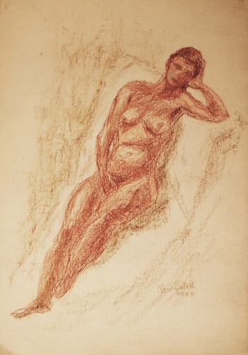Nudo femminile angioletti - femminile,