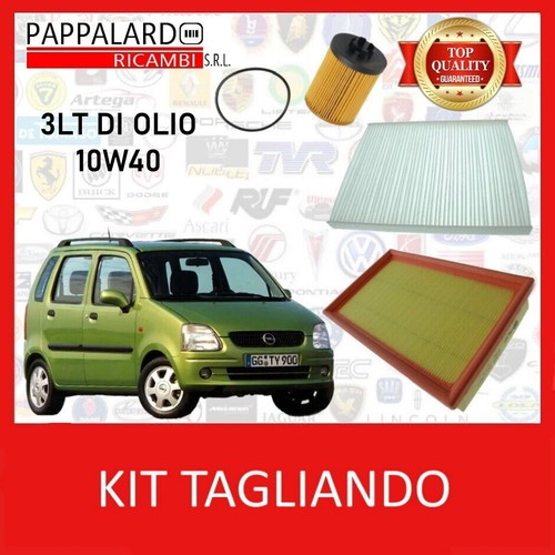 Kit tagliando filtri 3 lt - tagliando, +