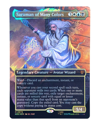 Mtg saruman molti colori - mtg,