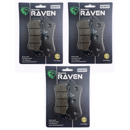 Kit plaquettes frein - 3, g