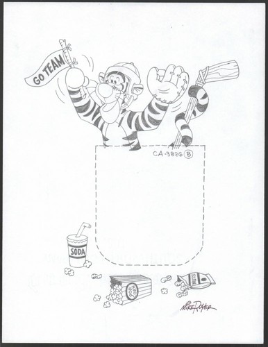 Winnie the pooh - winnie-the-pooh, pencil