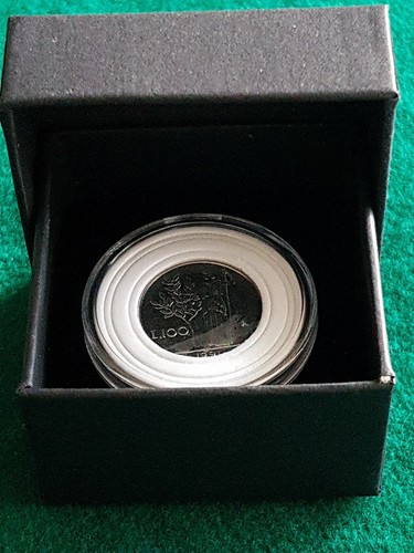 Moneta 100 lire piccola del - moneta,