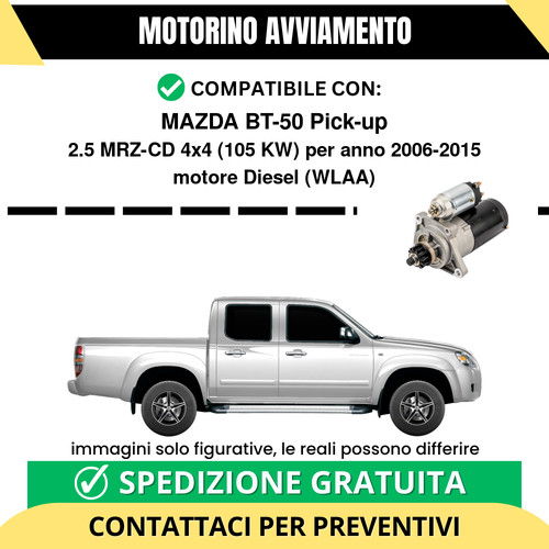 Motorino avviamento mazda - motorino,