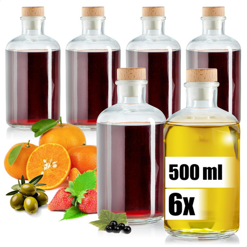 Bottiglie vetro 500 ml - bottiglie,