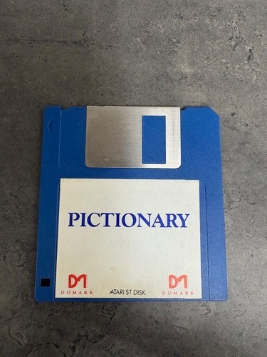 Pictionary atari floppy - st,