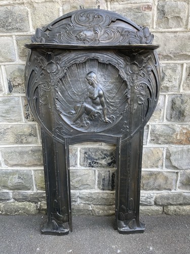 Pezzo camino art nouveau - art,