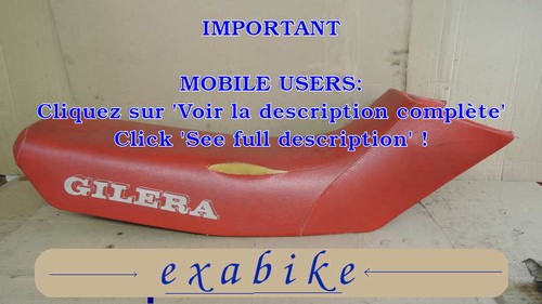 Selle pour gilera 125 - gilera,