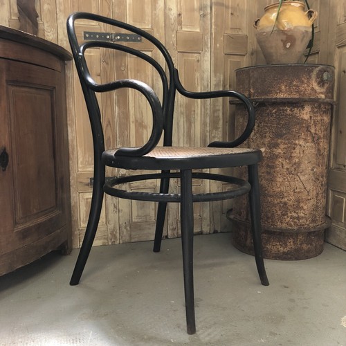 Thonet fauteuil ancien bois - ancien, en