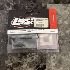 B1) Vintage Team Losi LOSB1706 1:24 Micro Rock Crawler/supporti corpo e clip corpo