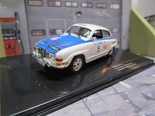 SAAB 96 V4 Rally 1000 Laghi Finlandia Mondiali 1976 #5 Lampinen upo Castrol IXO 1:43 