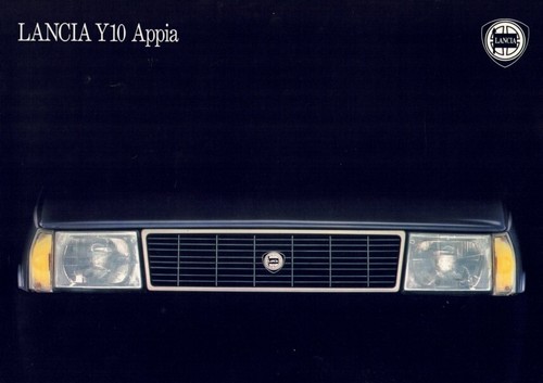 Catalogue brochure lancia y10 - brochure,