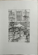 RENZO  BIASION acquaforte