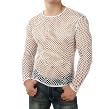 Uomo Manica Lunga Pesce Rete