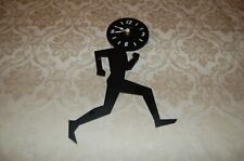 Diamantini e Domeniconi - Orologio da parete, Omino, nero, Usato da restaurare  