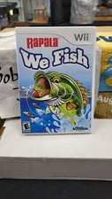 VIDEOGIOCO CIB RAPALA WE FISH NINTENDO WII COMPLETO DI SCATOLA